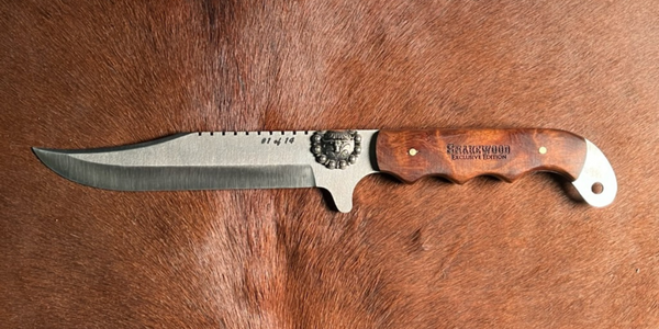 【AAA】 Stag Cameo /flake THE ALAMO - LIMITED EDITION CUSTOM - AL6.0-LE - Silver Stag Knives