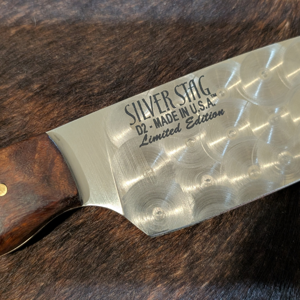 LIMITED EDITION SILVER STAG CHEF KNIFE / FULL TANG CARVER / SPECIAL HOLIDAY PRICING!  CFC6.5LE