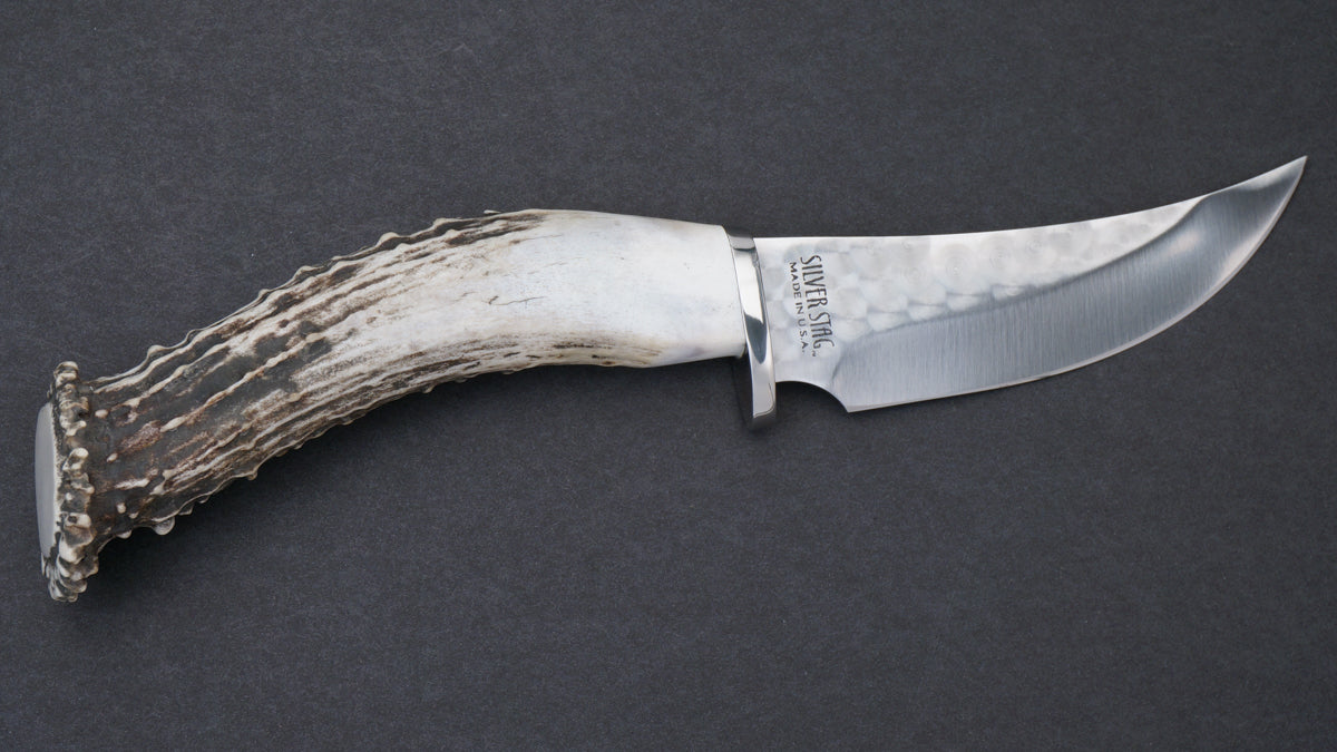 1095 Tool Steel - Silver Stag Knives