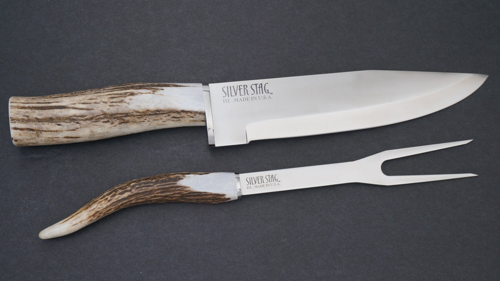 Kitchen Set - CKS.3X - Silver Stag Knives