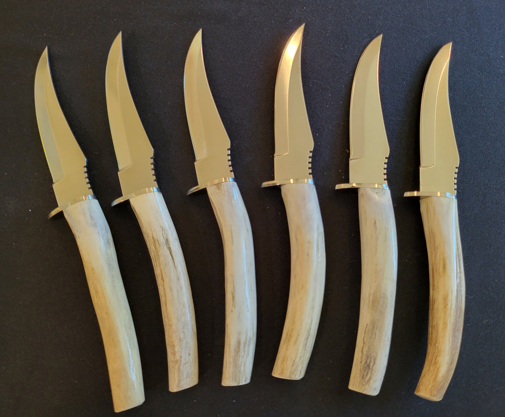 Kitchen Set - CKS.3X - Silver Stag Knives