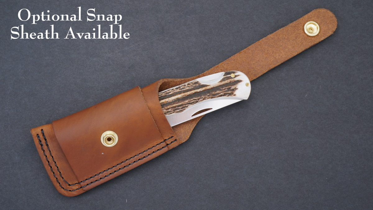 Large Back Lock Folder - FLBL4.0 - Silver Stag Knives